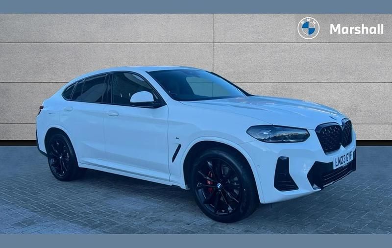 White Used 2023 BMW X4 M Sport SUV | £40,089 (Fair price) - Image 1/4