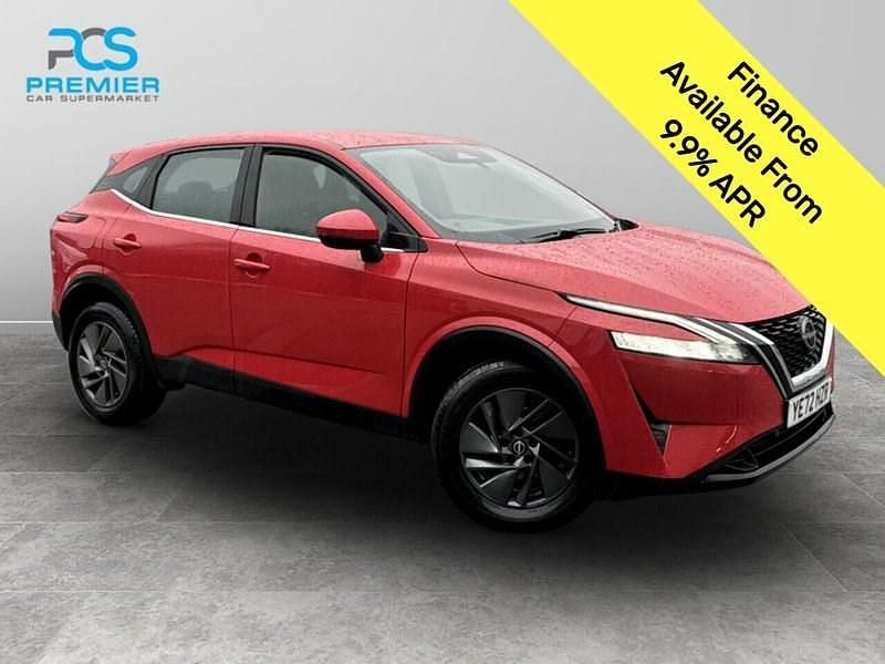 Used Nissan Qashqai Acenta Premium 2022 Red SUV