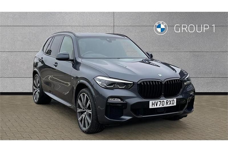 Grey Used 2021 BMW X5 M Sport SUV | £36,995 (Super price) - Image 1/4