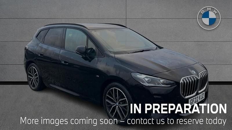 Black Used 2022 BMW 223 Active Tourer M Sport MPV | £22,995 (Fair price) - Image 1/4