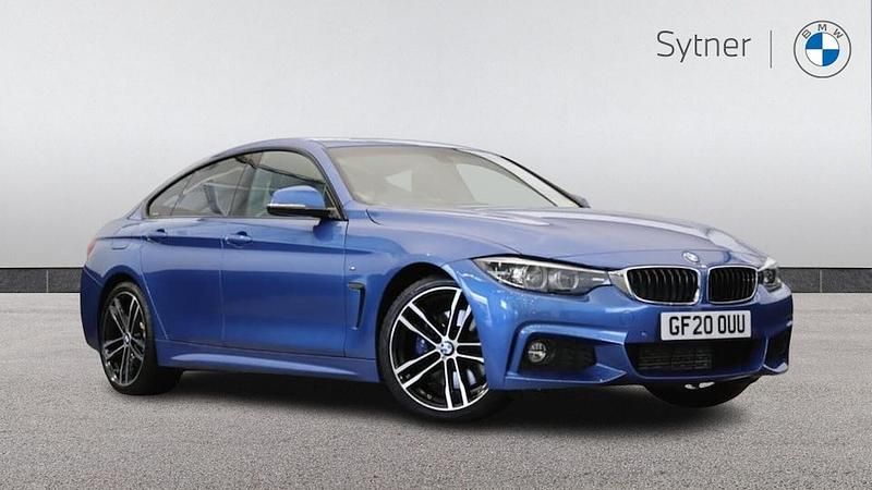 Blue Used 2020 BMW 420 Gran Coupé M Sport Coupe | £22,000 (Fair price) - Image 1/4