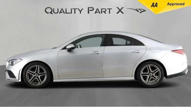 Used Mercedes CLA180 AMG Line Premium 136 HP (100 kW) 2021 Silver Sedan