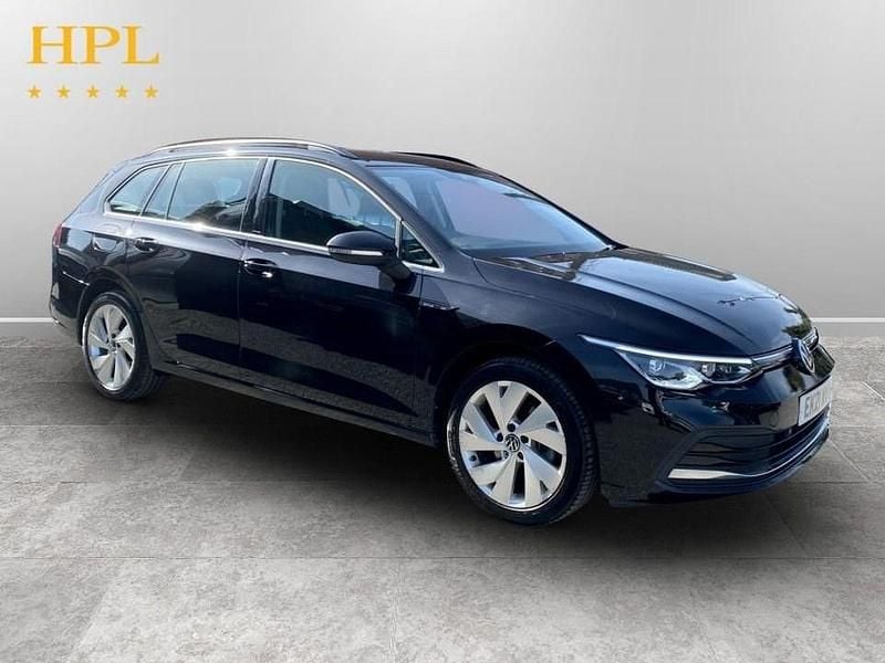 Used VW Golf VIII Style 130 HP (95 kW) 2021 Black Estate