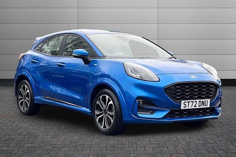 Used Ford Puma ST-Line 125 HP (91 kW) 2022 Desert island blue SUV
