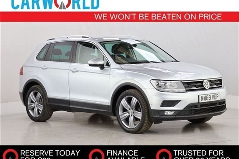 Silver Used 2019 VW Tiguan Match SUV | £13,990 (Super price) - Image 1/3
