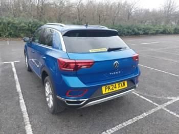 Used VW T-Roc Style 150 HP (110 kW) 2024 Blue SUV