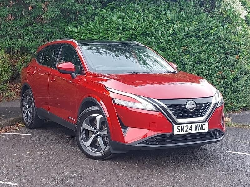 Red Used 2024 Nissan Qashqai N-Connecta SUV | £20,998 (Good price) - Image 1/4