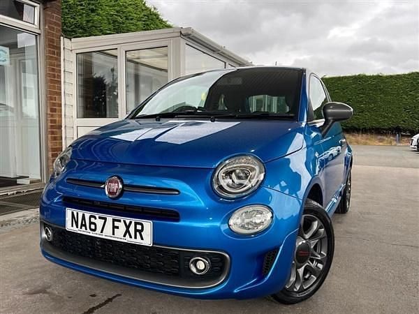 Blue Used 2018 Fiat 500 S Hatchback | £7,795 (Fair price) - Image 1/4