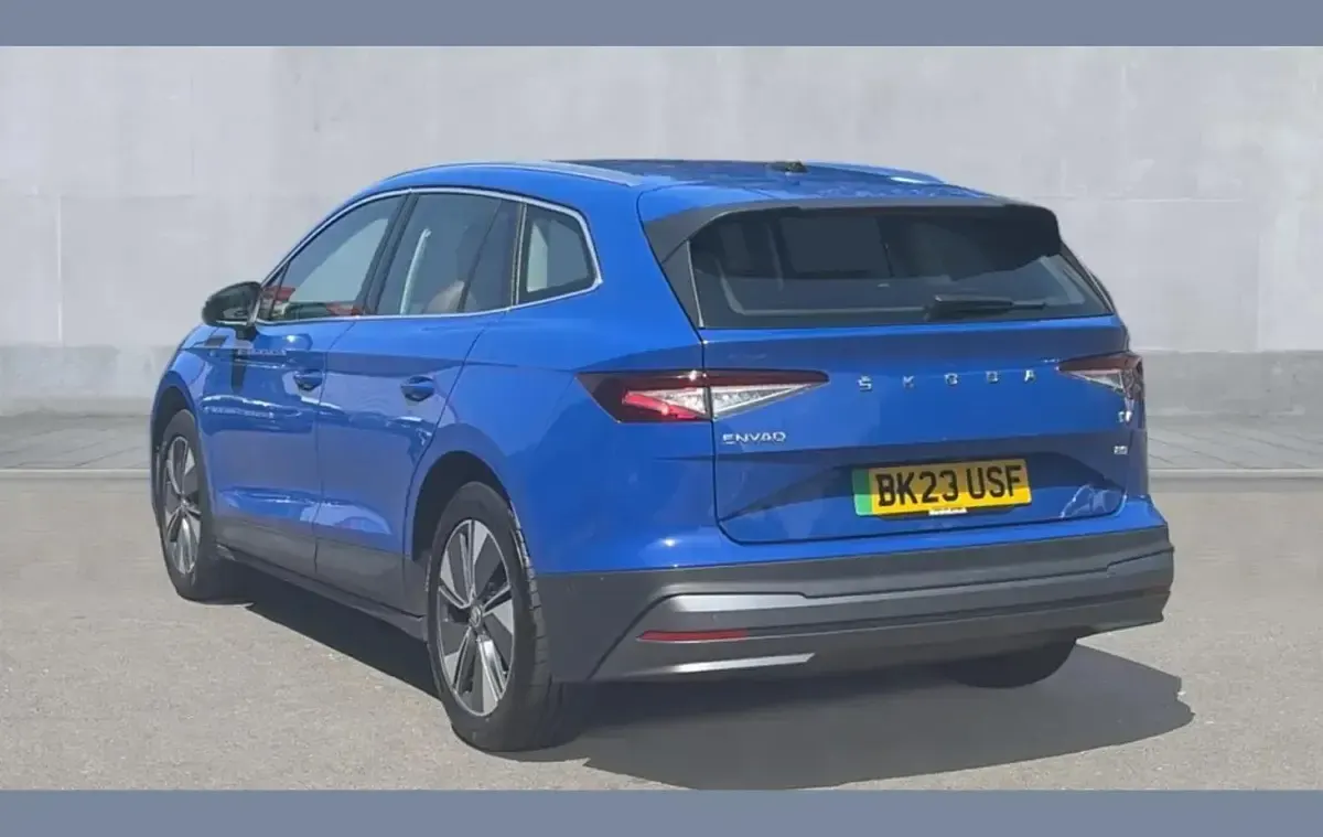 Used Skoda Enyaq iV ecoSuite 150 kW (204 HP) 2023 Energy blue SUV