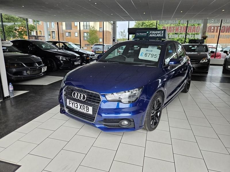 Used Audi A1 S-Line 2013 Blue Hatchback