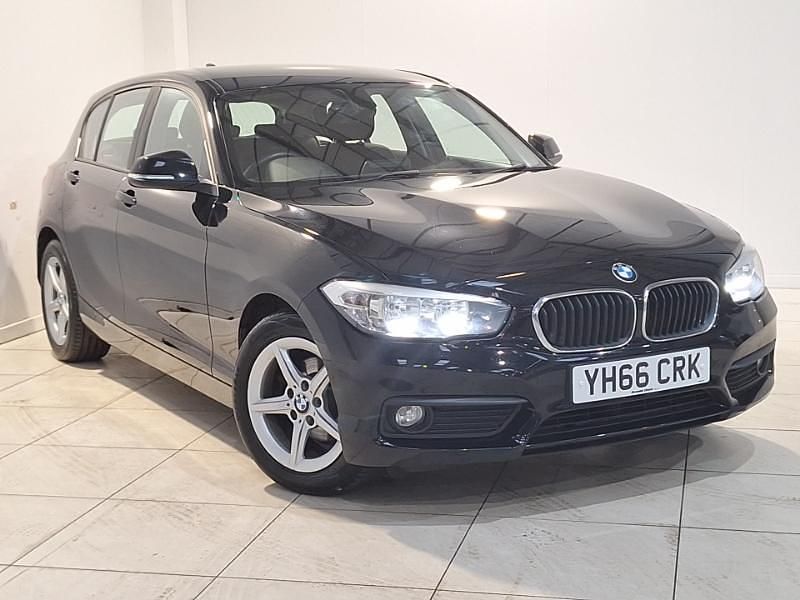 Black Used 2016 BMW 116 Efficient Dynamics Hatchback | £8,998 (Fair price) - Image 1/4