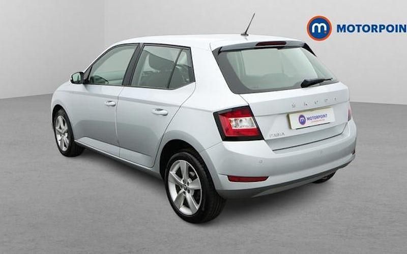 Used Skoda Fabia SE L 110 HP (80 kW) 2020 Silver Hatchback