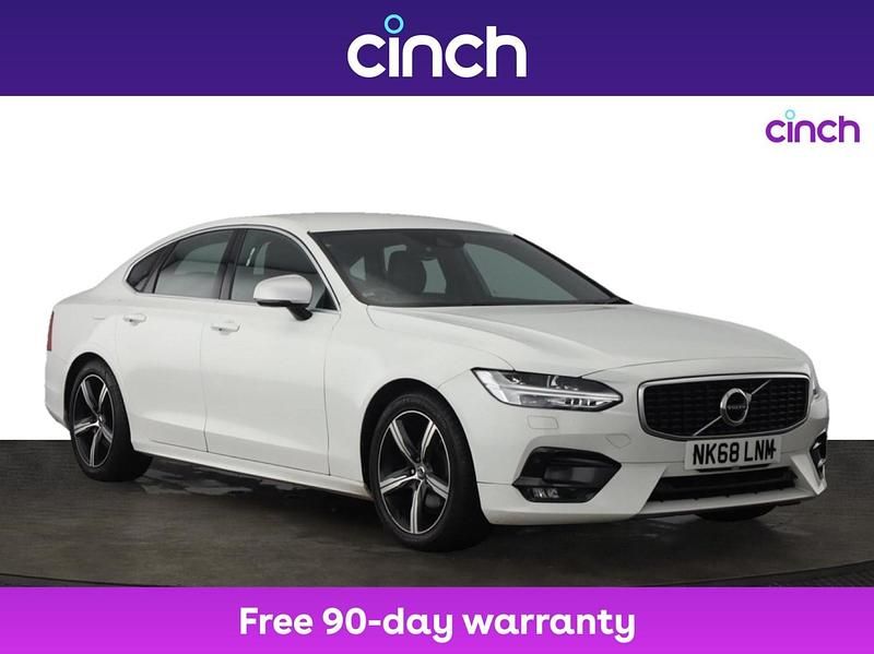 White Used 2018 Volvo S90 R-Design Sedan | £16,999 (Fair price) - Image 1/3