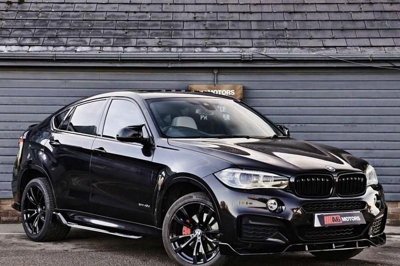Black Used 2017 BMW X6 M Sport SUV | £22,489 (Fair price) - Image 1/1