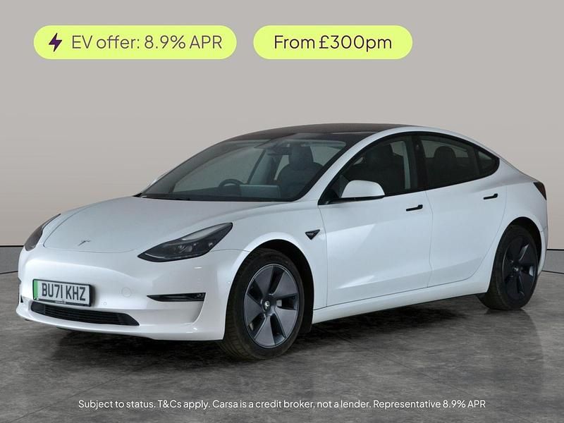 White Used 2021 Tesla Model 3 Long Range AWD Sedan | £17,479 (Fair price) - Image 1/2