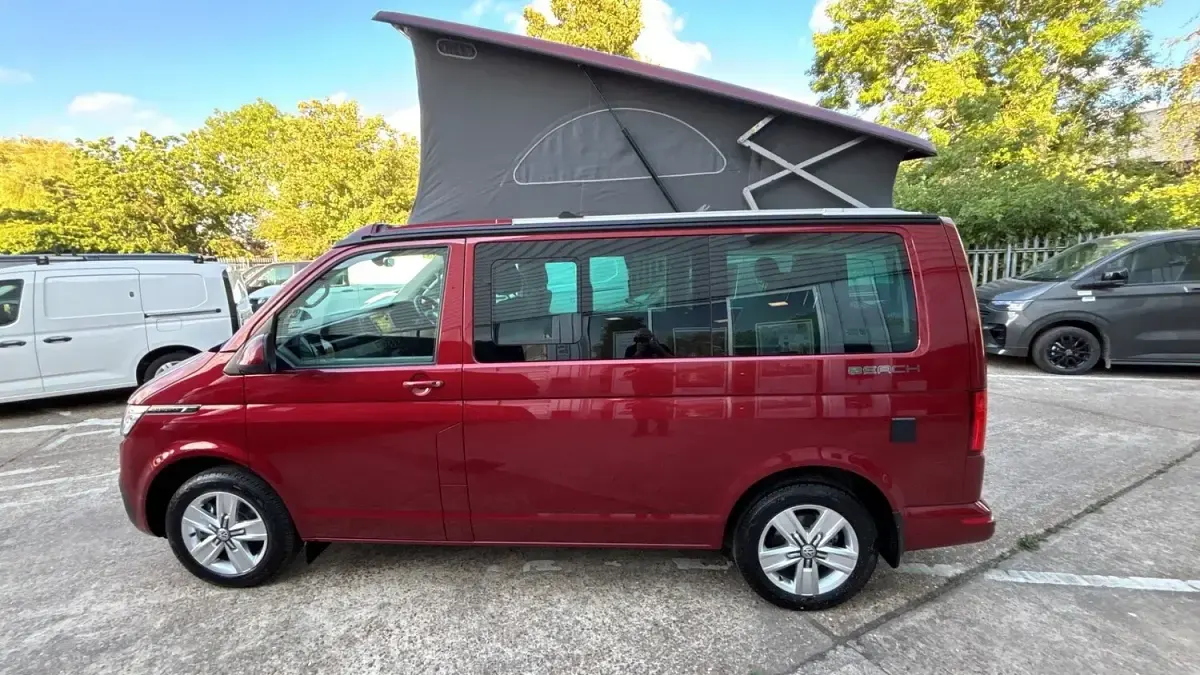 Used VW California Beach 2024 Red Van