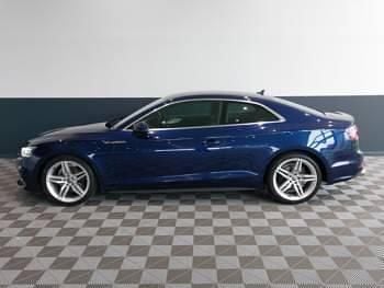 Used Audi A5 S-Line 150 HP (110 kW) 2020 Blue Coupe