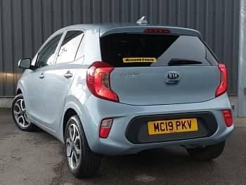 Used Kia Picanto 2019 Blue Hatchback