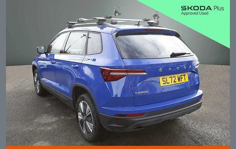 Used Skoda Karoq SE Drive 113 HP (83 kW) 2023 Energy blue SUV