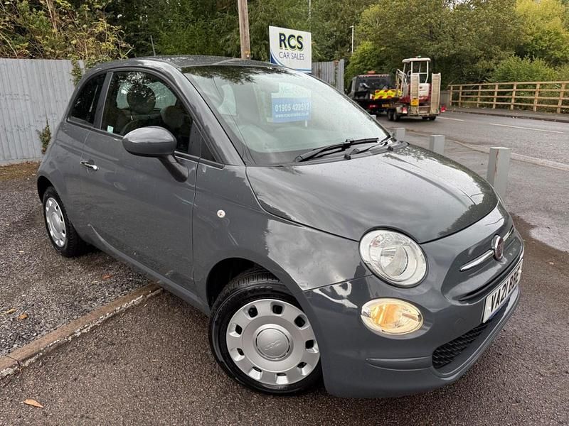 Grey Used 2021 Fiat 500 Pop Hatchback | £7,999 (Good price) - Image 1/4