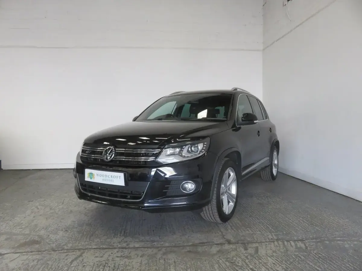 Used VW Tiguan R-line 177 HP (130 kW) 2014 Black SUV