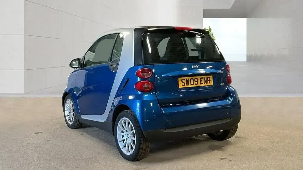 Used Smart ForTwo Coupé Passion 71 HP (52 kW) 2009 Blue Coupe