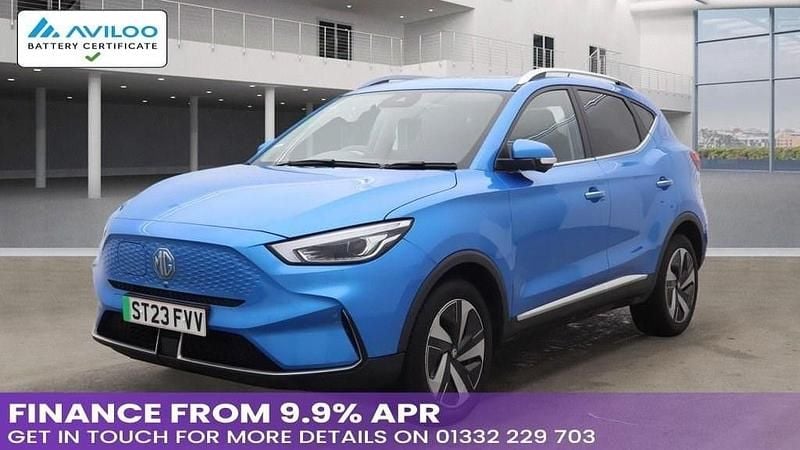 Used MG ZS Trophy 114 kW (156 HP) 2023 Blue SUV