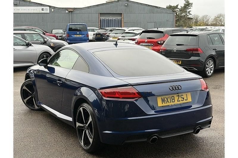Used Audi TT Black Edition 180 HP (132 kW) 2018 Blue Coupe