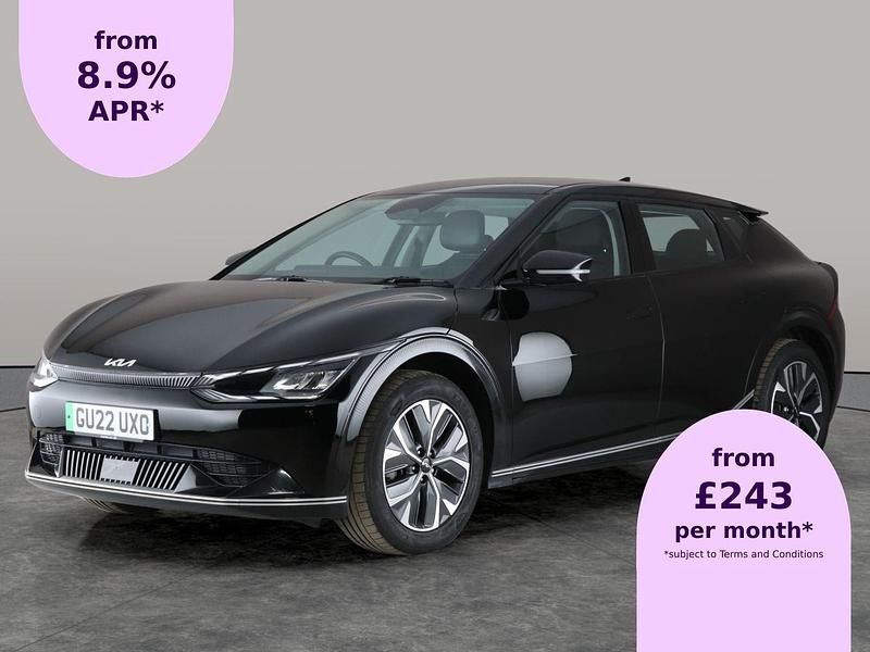 Black Used 2022 Kia EV6 Air SUV | £17,537 (Fair price) - Image 1/2