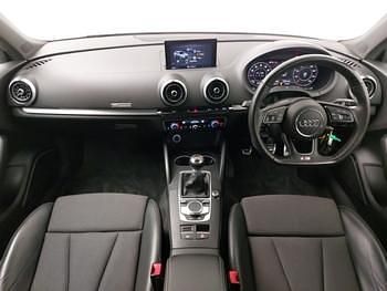 Used Audi A3 S-Line 116 HP (85 kW) 2018 White Sedan