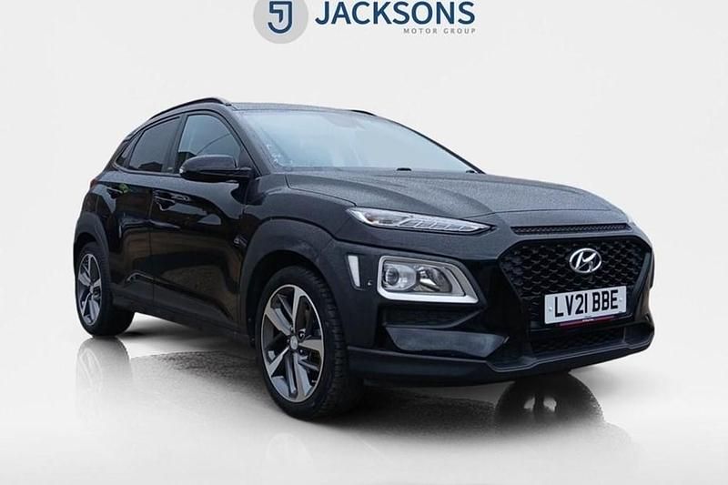 Used Hyundai Kona 120 HP (88 kW) 2021 Black SUV