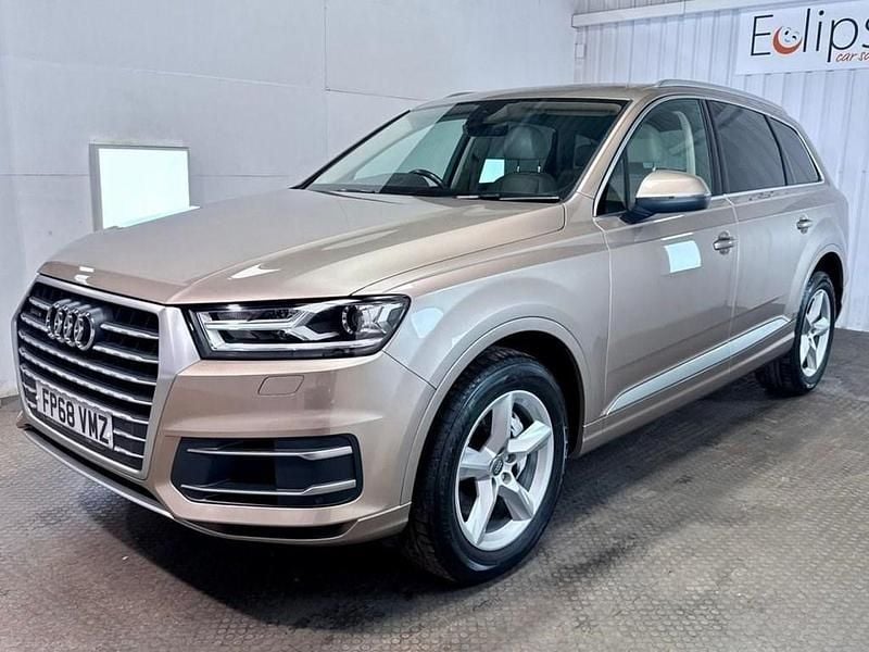 Used Audi Q7 Sport 231 HP (169 kW) 2018 Beige SUV