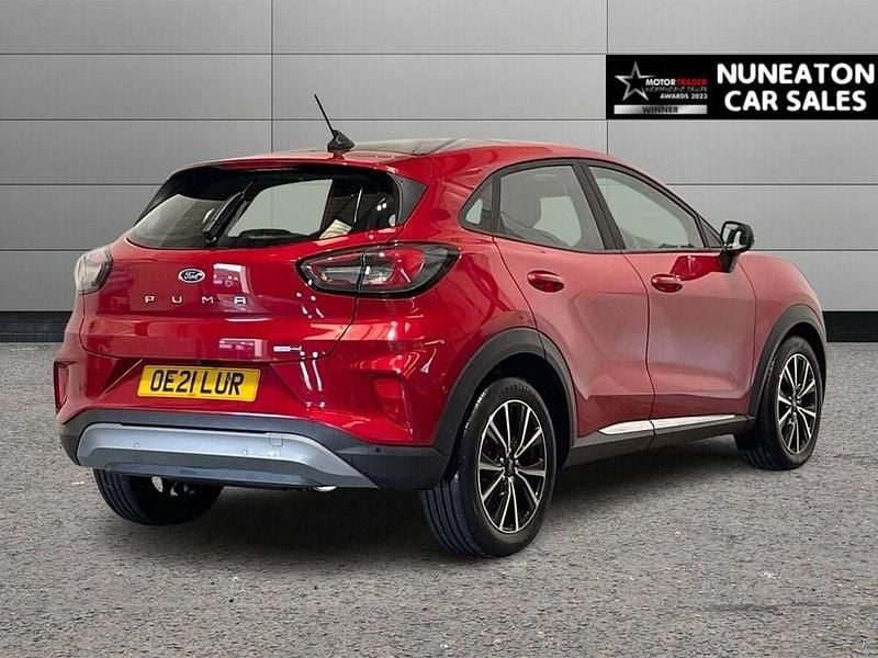 Used Ford Puma Titanium 125 HP (91 kW) 2021 Red SUV
