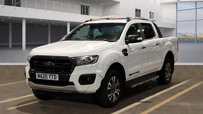 Used Ford Ranger Wildtrack 210 HP (154 kW) 2020 White Pickup
