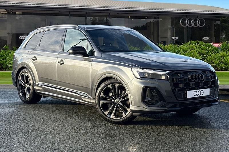 New Audi Q7 Black Edition 2025 Grey SUV