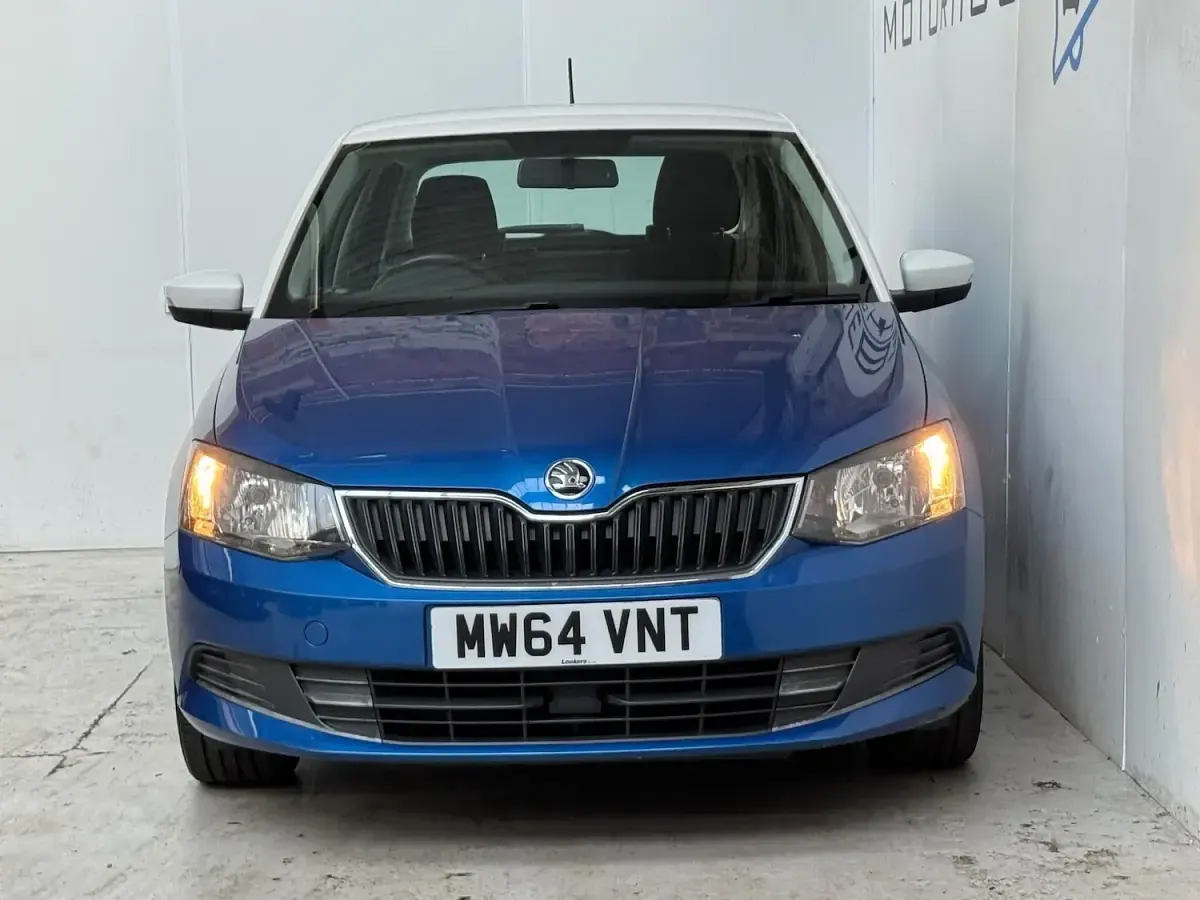 Used Skoda Fabia SE 2014 Blue Hatchback