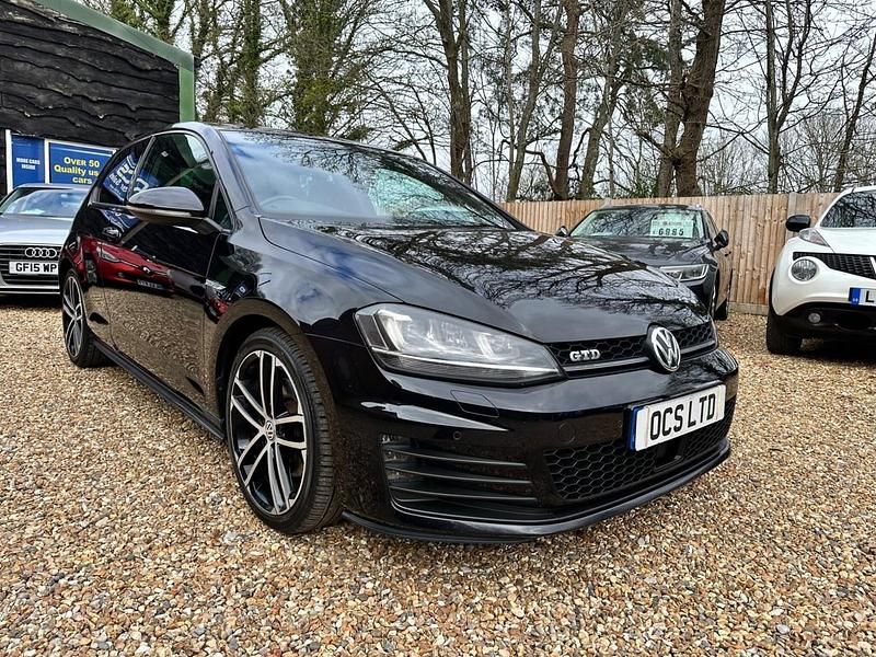 Used VW Golf VII GTD 2014 Black Hatchback