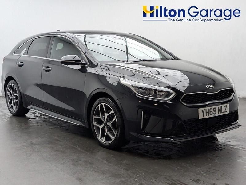Black Used 2019 Kia ProCeed GT-Line Estate | £13,250 (Fair price) - Image 1/4