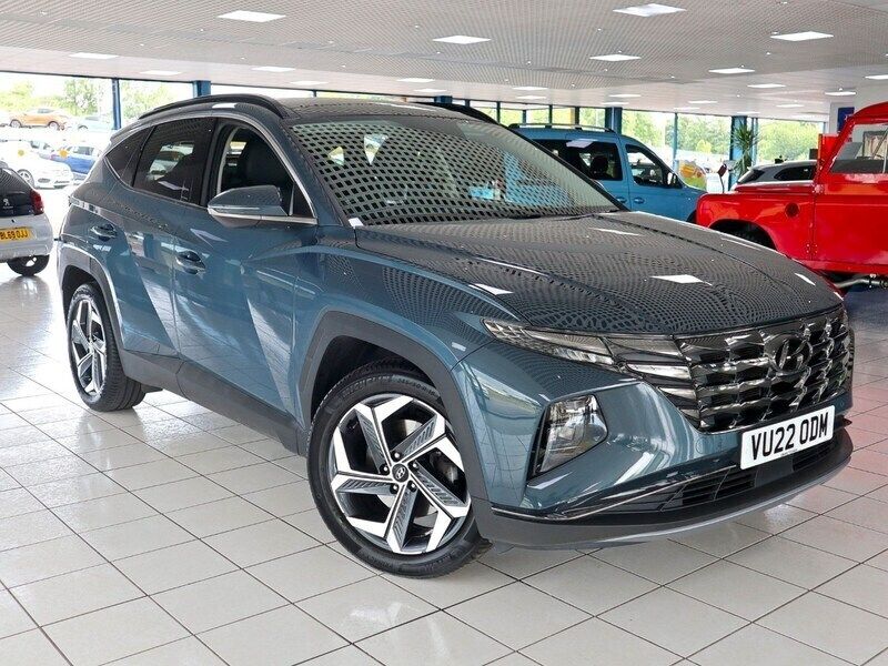 Blue Used 2022 Hyundai Tucson Ultimate SUV | £19,989 (Expensive) - Image 1/4