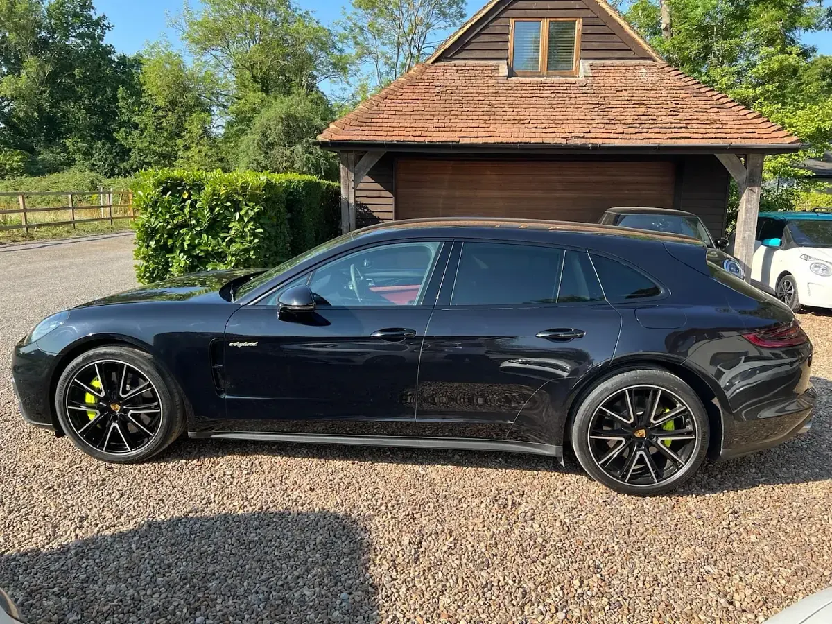 Used Porsche Panamera 4 E-Hybrid 2020 Black Hatchback