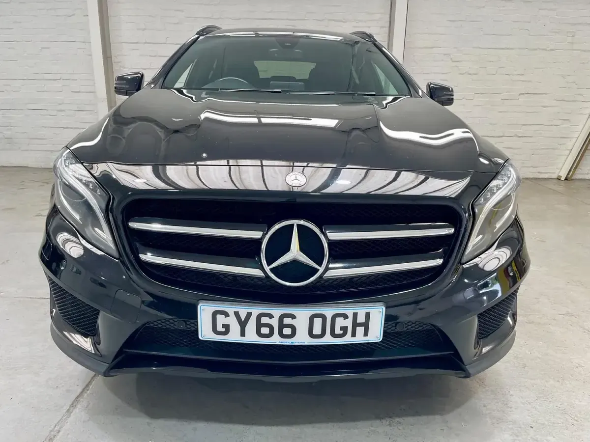 Used Mercedes GLA220 AMG line 177 HP (130 kW) 2016 Black SUV