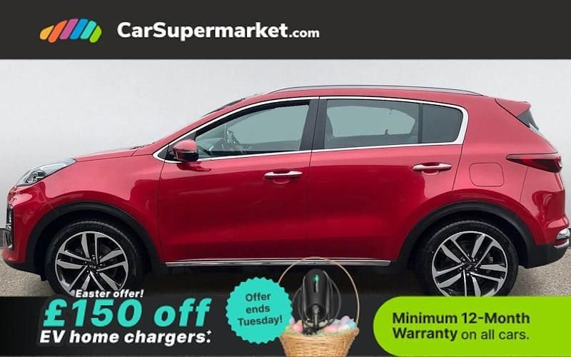 Used Kia Sportage 136 HP (100 kW) 2020 Red SUV