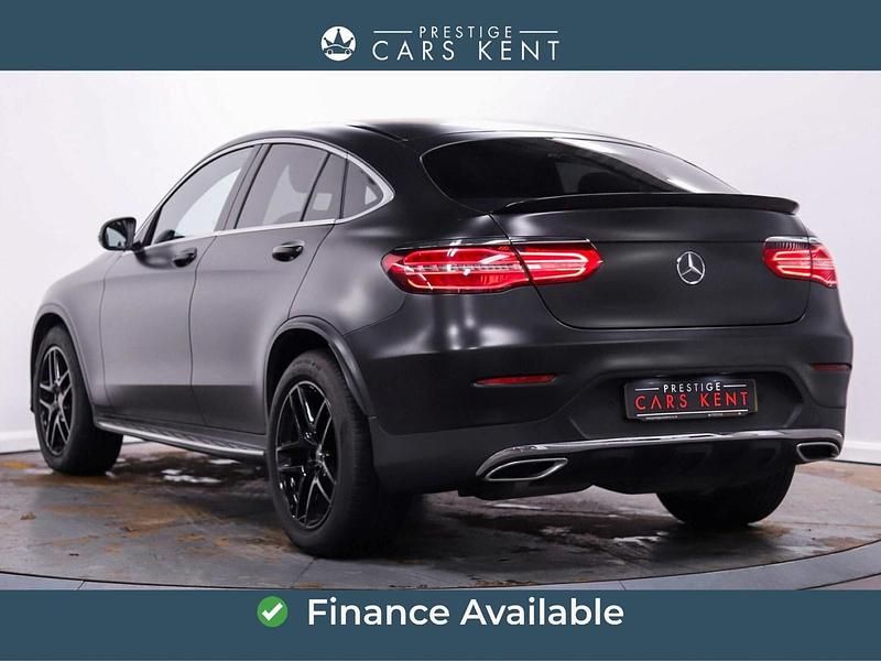 Used Mercedes GLC350 AMG line 2018 Grey Coupe