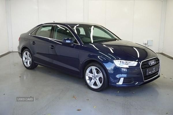 Used Audi A3 Sport 150 HP (110 kW) 2018 Blue Sedan