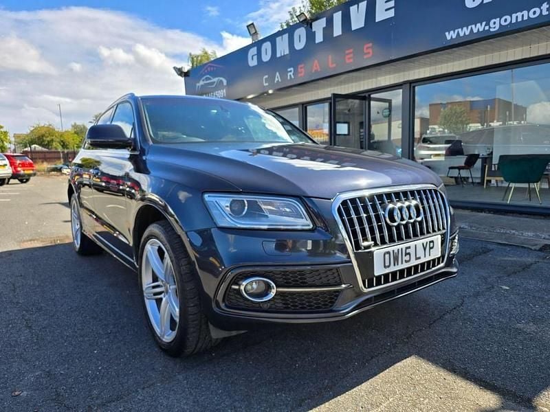 Blue Used 2015 Audi Q5 S-line plus SUV | £9,250 (Fair price) - Image 1/4