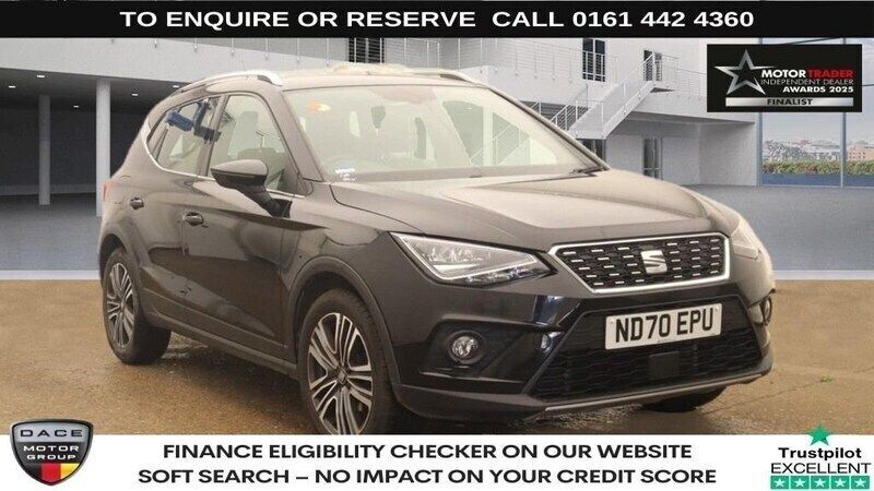 Black Used 2020 Seat Arona XCELLENCE SUV | £12,115 (A bit pricey) - Image 1/3