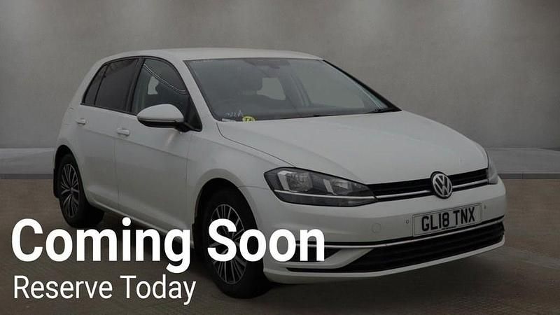 Used VW Golf VII SE 115 HP (84 kW) 2018 White Hatchback