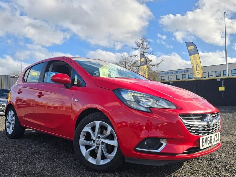 Used Vauxhall Corsa SRi 90 HP (66 kW) 2018 Red Hatchback