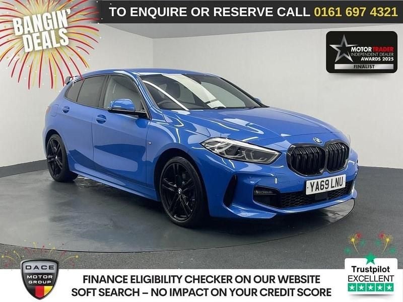Blue Used 2020 BMW 120 M Sport Hatchback | £18,270 (Good price) - Image 1/3