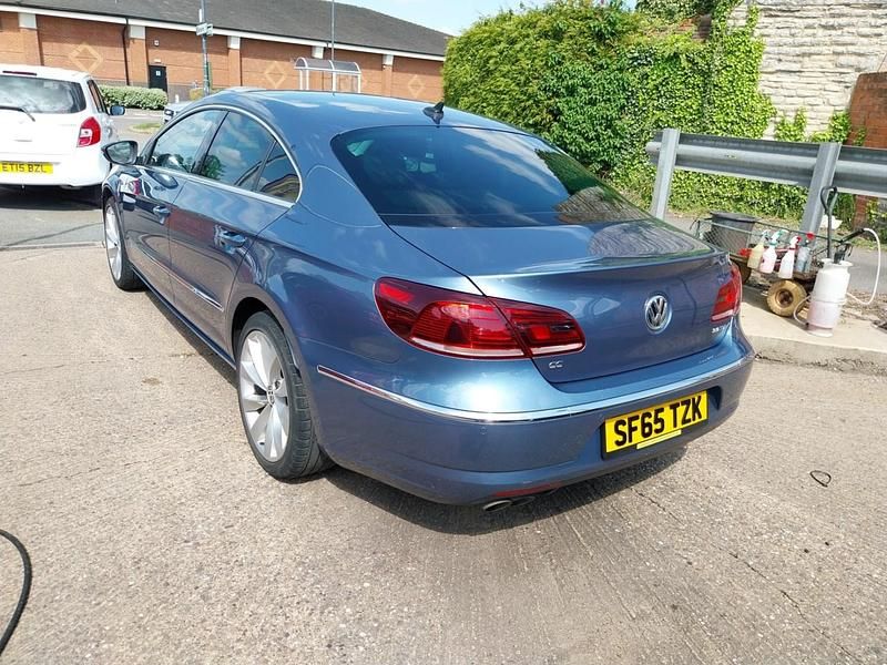 Used VW CC GT 150 HP (110 kW) 2015 Blue Sedan